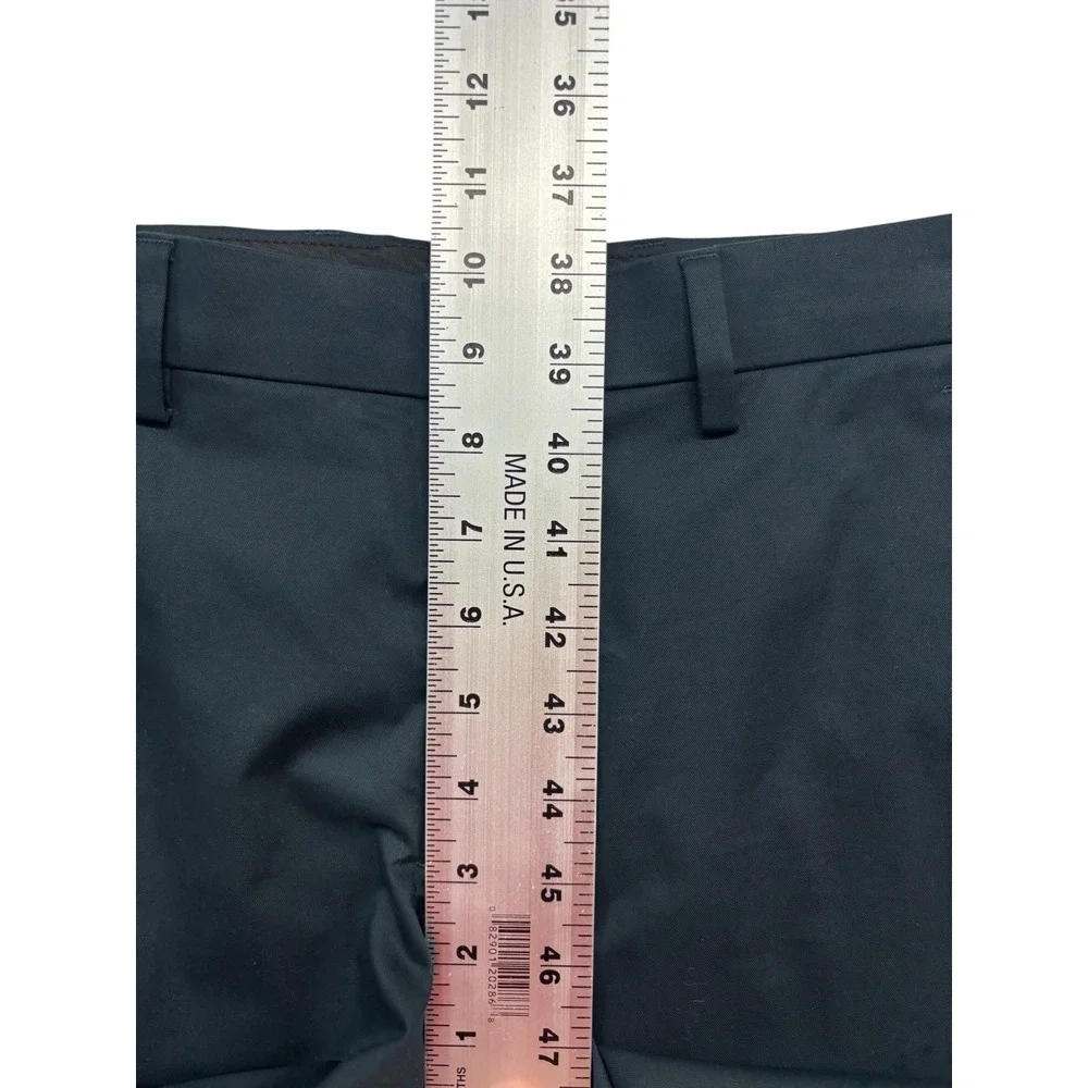 Express 36S 30x30 Navy Blue 2pc Pant Suit Stretch Cotton Unlined Extra Slim Mens